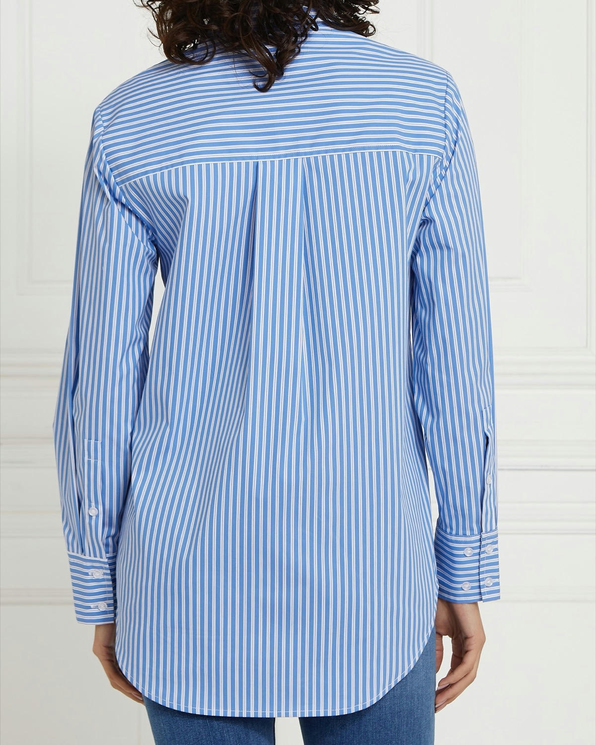 Gallery Oversized Striped Shirt