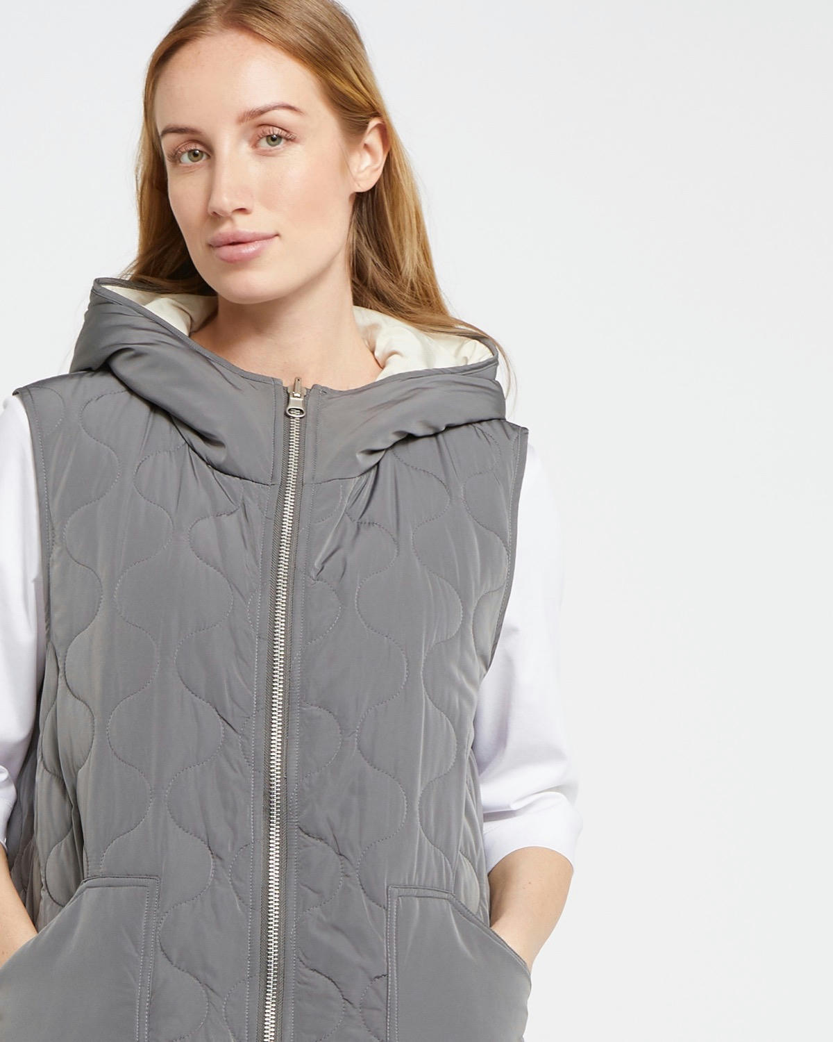 Carolyn Donnelly The Edit Reversible Gilet