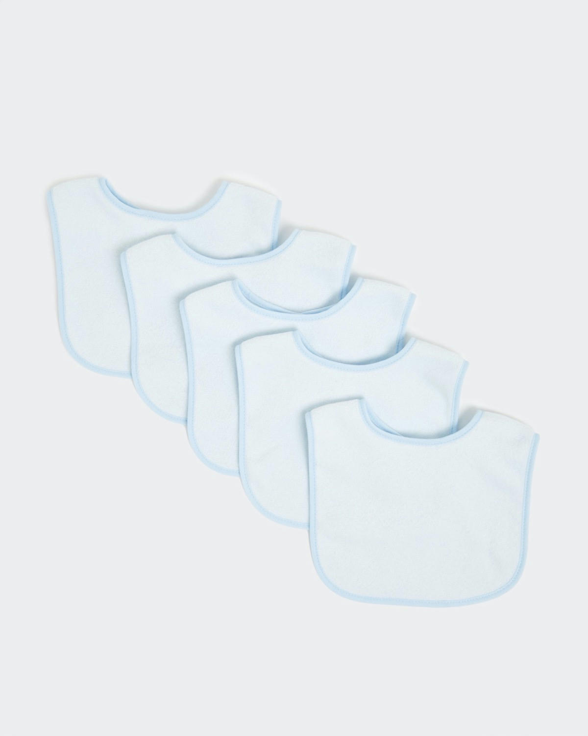 Cotton Rich Terry Bib (5 Pack)
