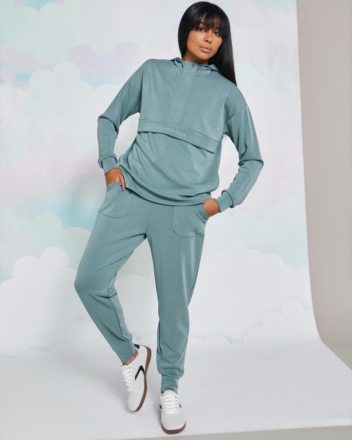 Helen Steele Sage Soft Touch Joggers