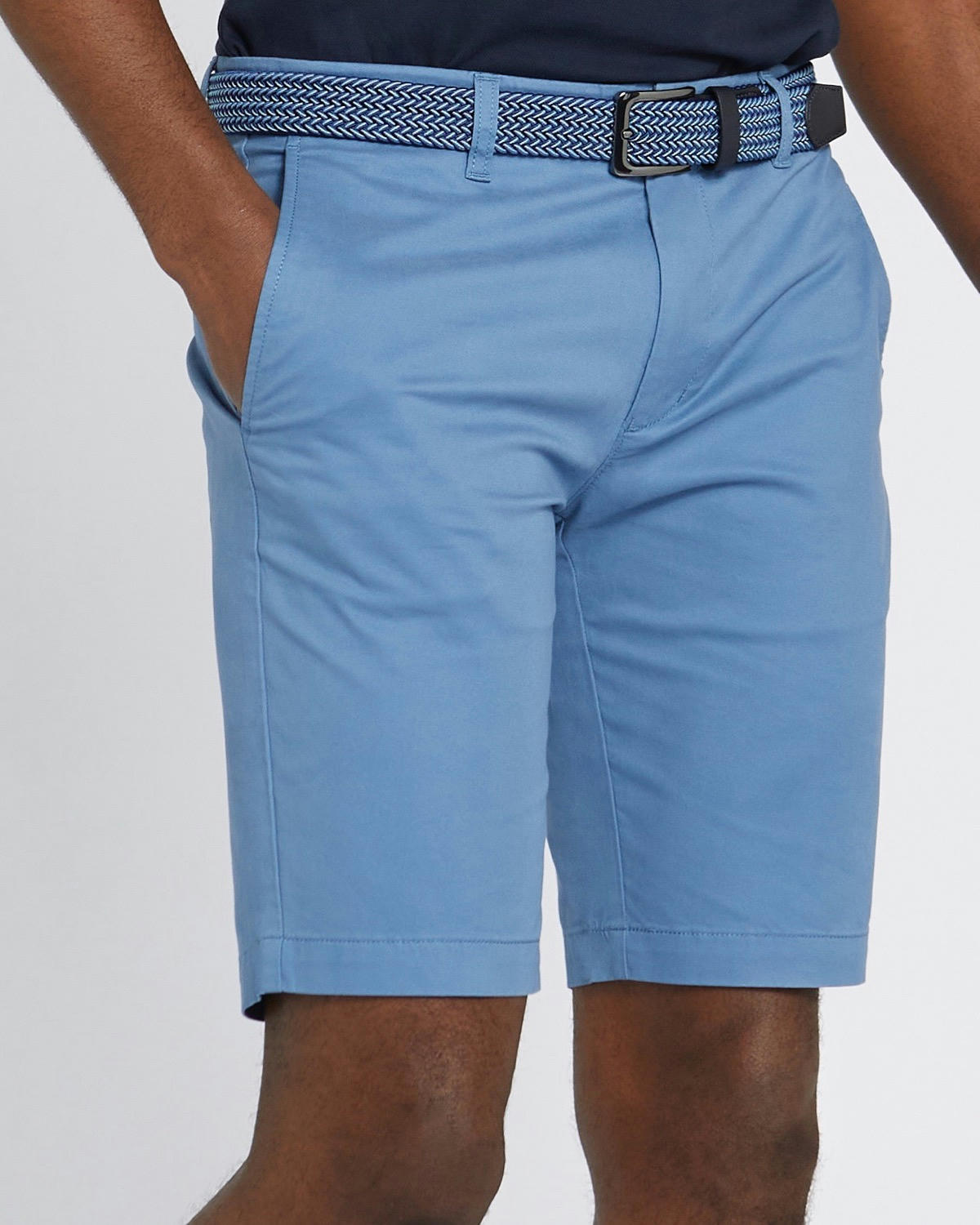 Slim Fit Stretch Chino Shorts