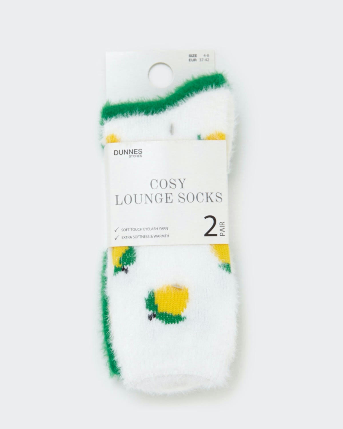 Soft Touch Lounge Socks - Pack Of 2