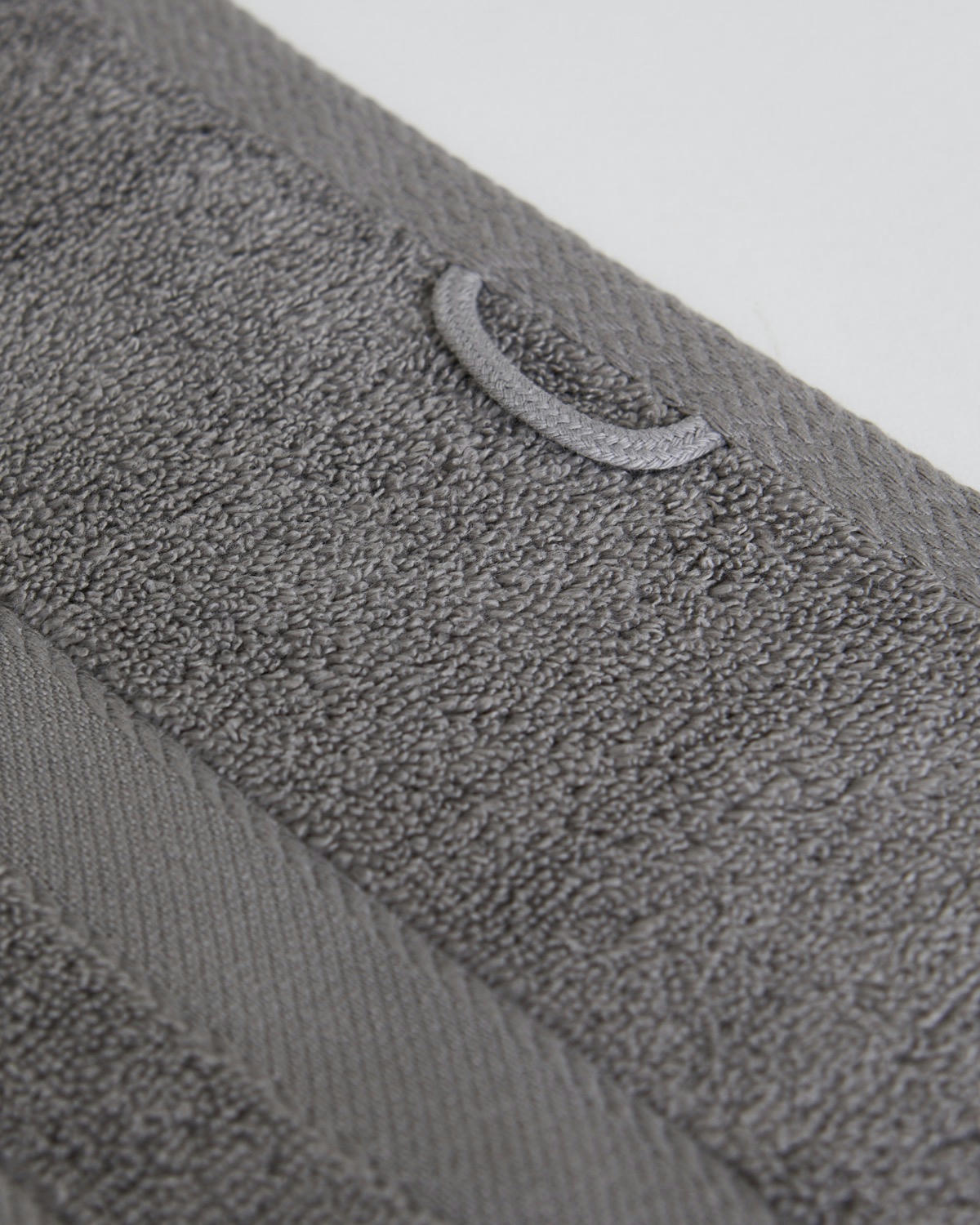 Francis Brennan the Collection Grey Rope Towel