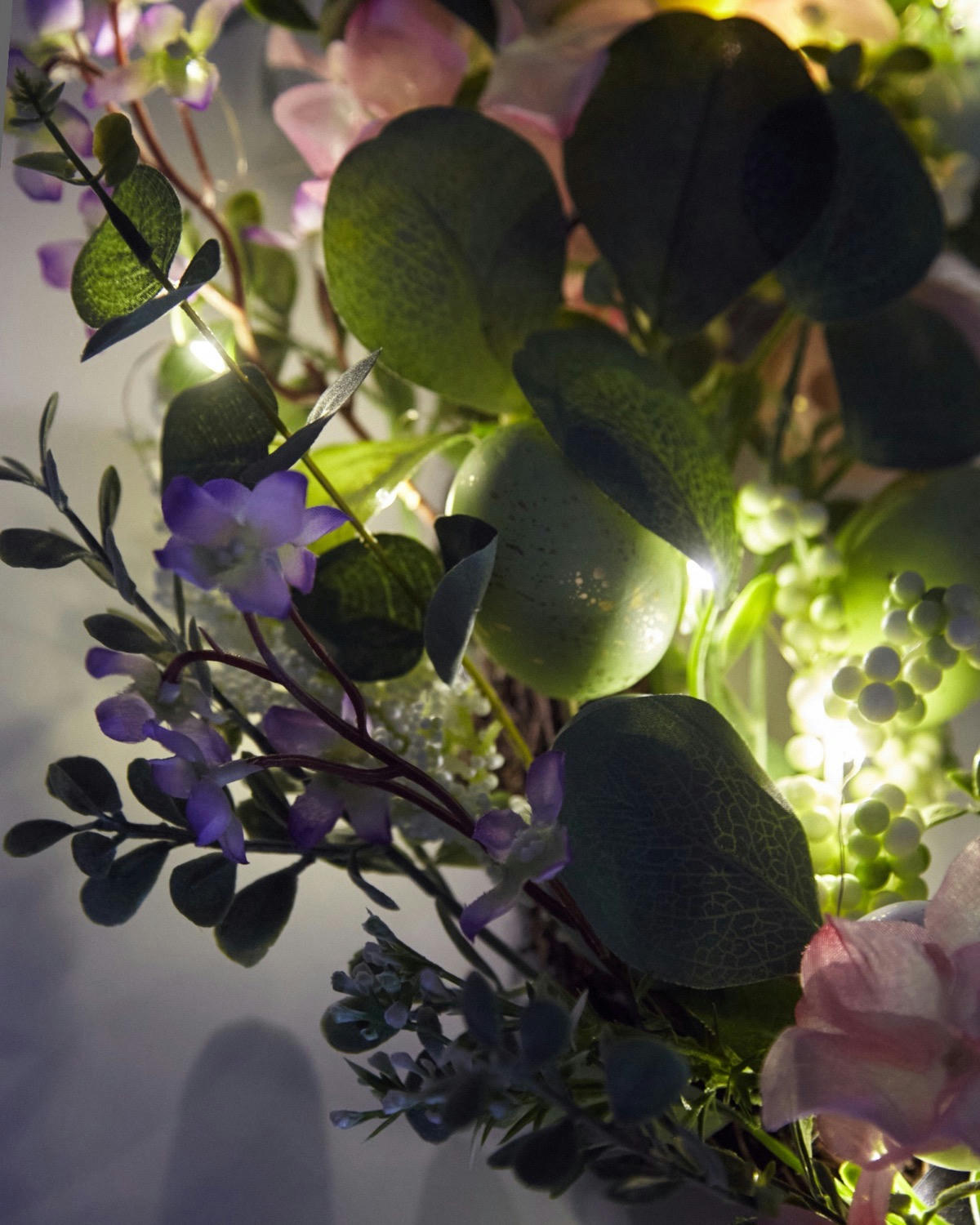 Light Up Easter Wreath