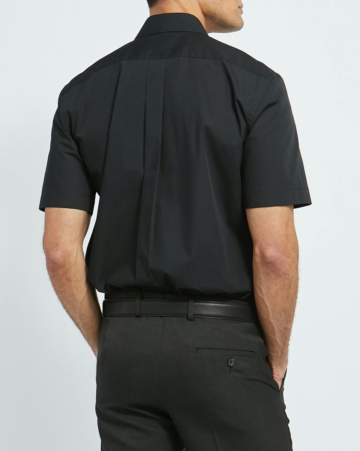 Regular Fit Short-Sleeved Cotton Rich Shirt