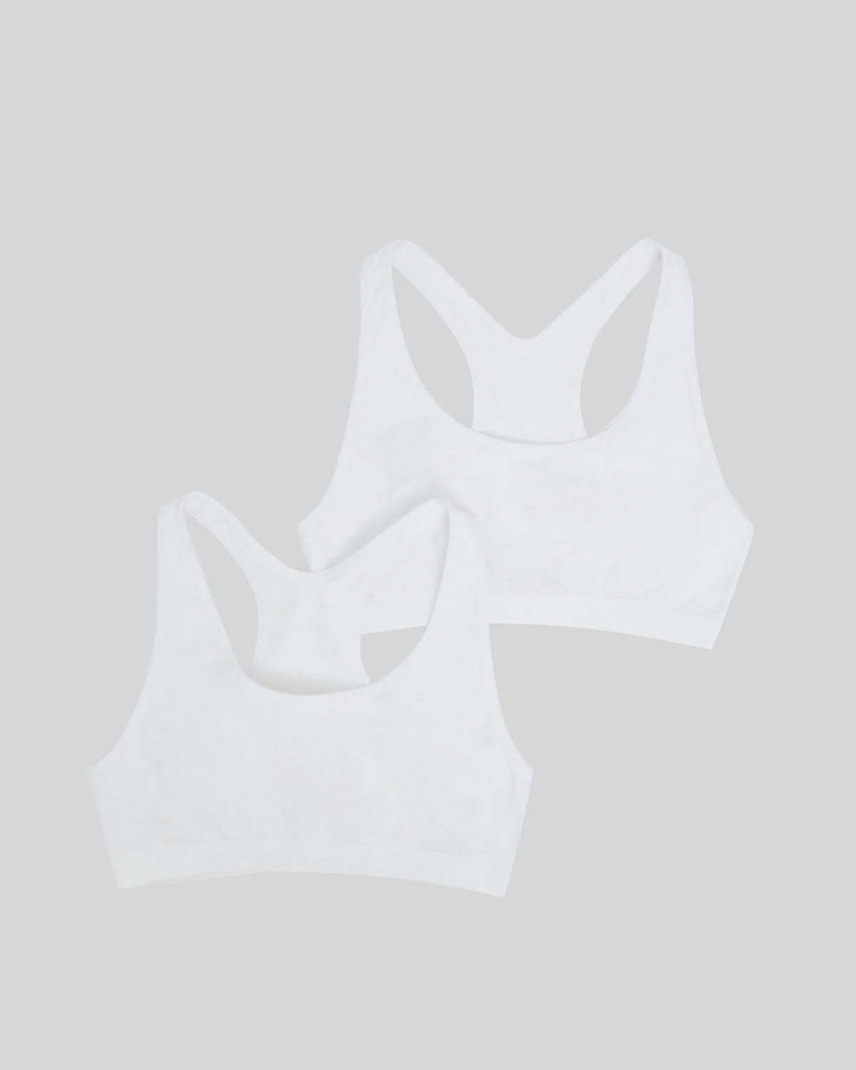 Girls Seamfree Crop Top - Pack Of 2 (6 - 12 years)