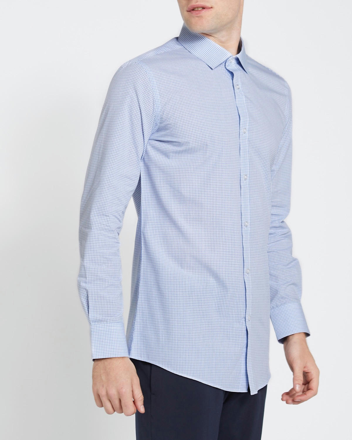 Slim Fit Cotton-Rich Shirt