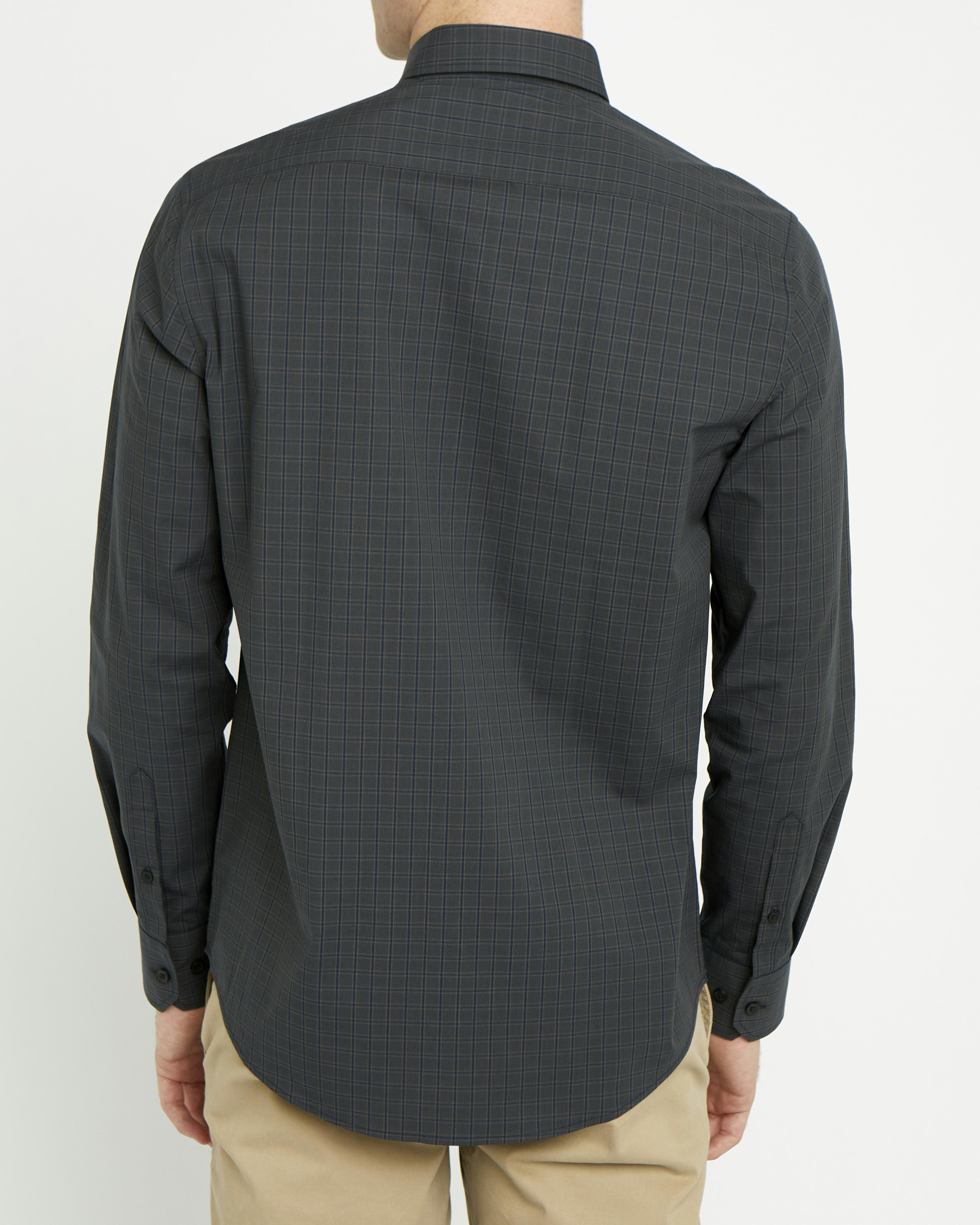 Luxury Stretch Check Shirt