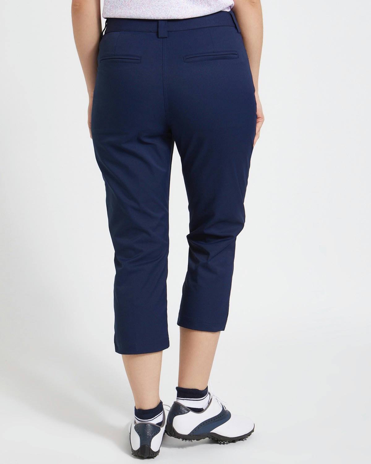Pádraig Harrington Golf Navy Crop Trouser