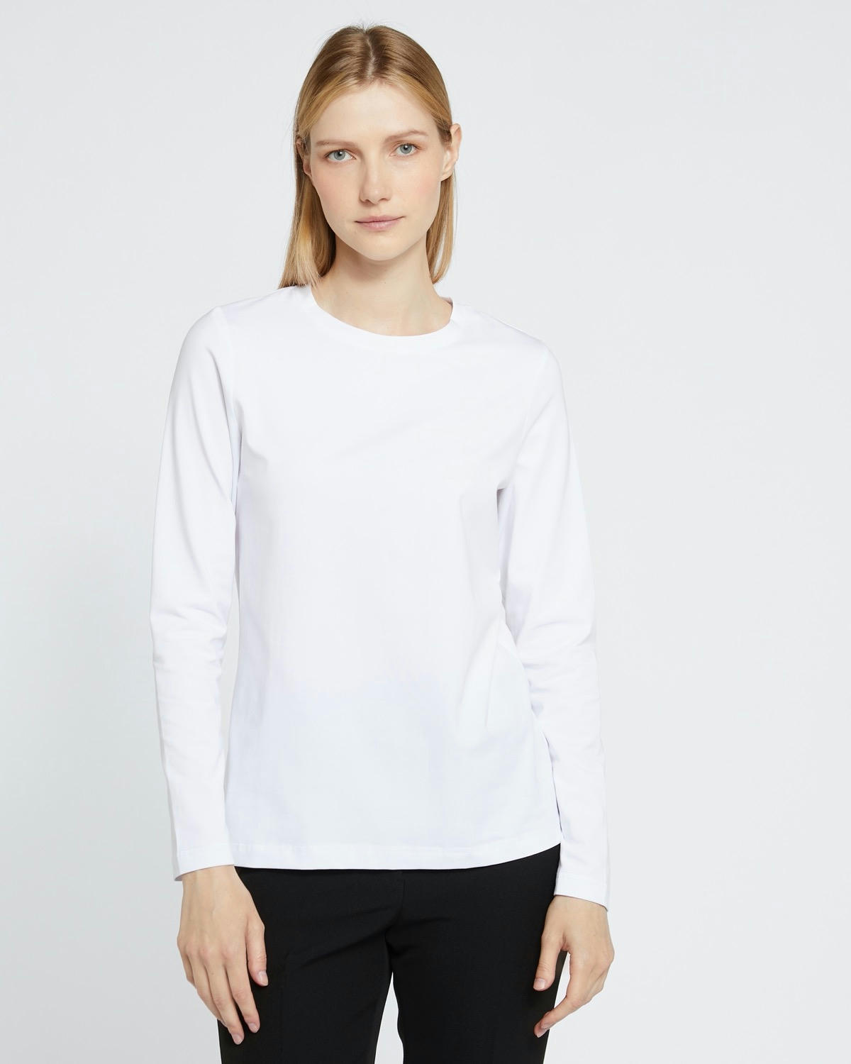 Carolyn Donnelly The Edit White Cotton Top