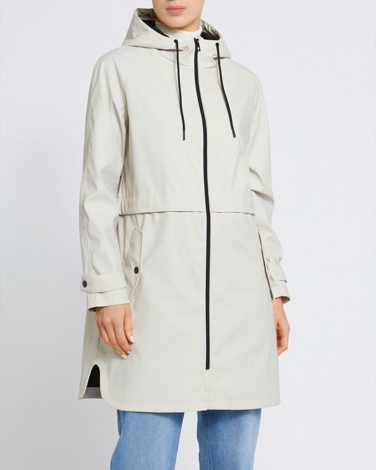 Fleece Lined Raincoat