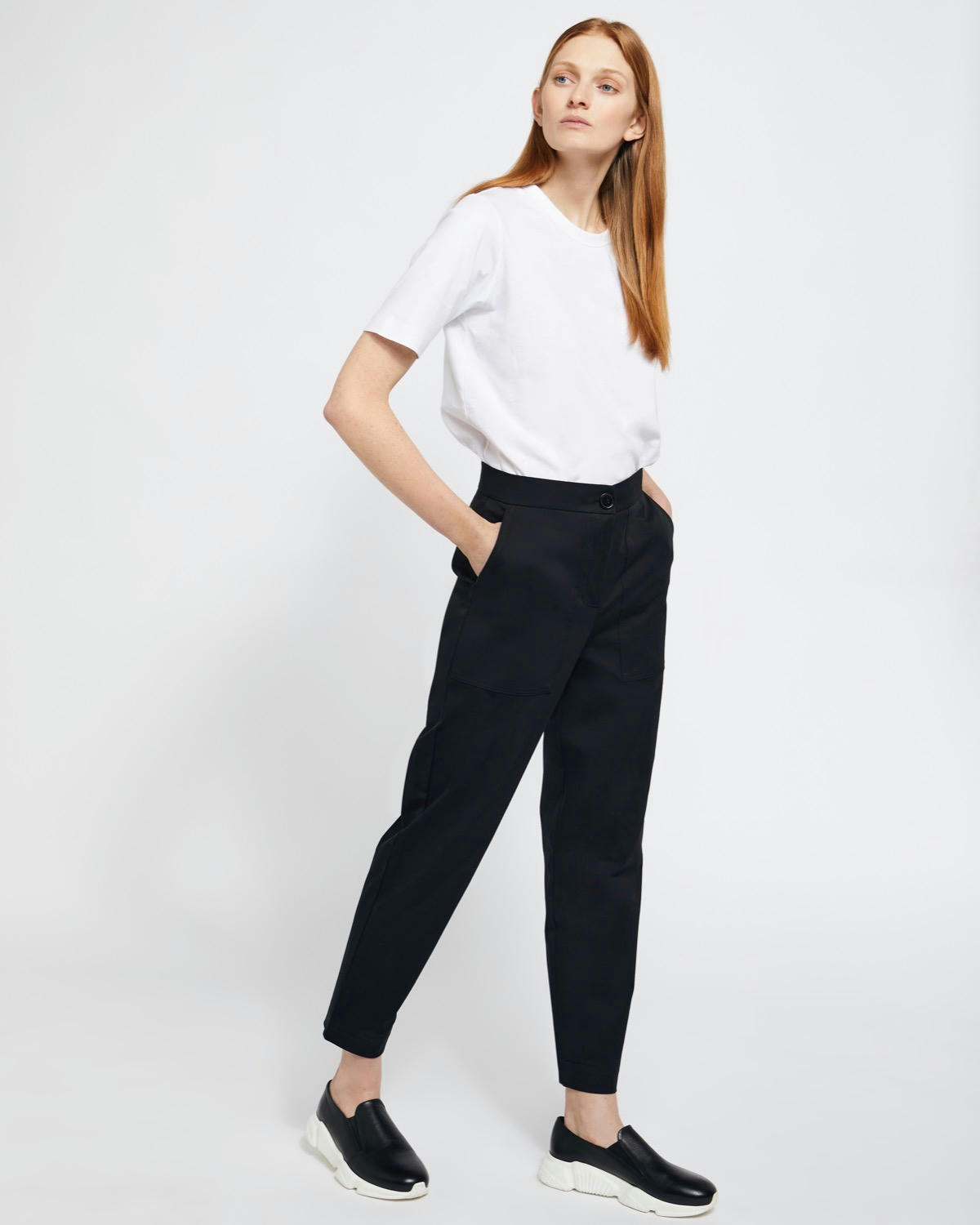 Carolyn Donnelly The Edit Black Chino