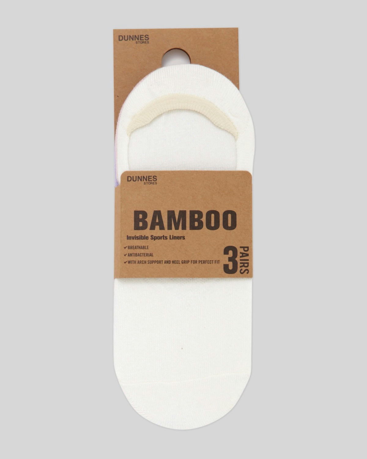 Bamboo Sports Liner - Pack Of 3