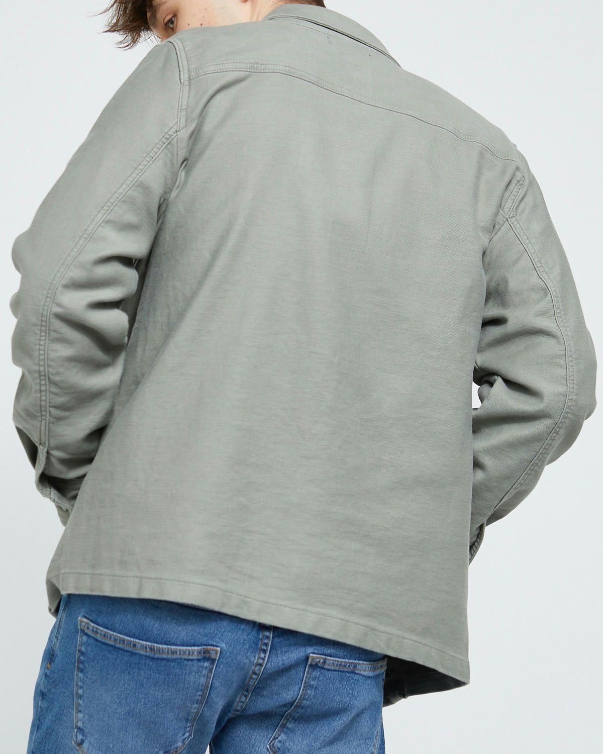 Cotton-Blend Overshirt