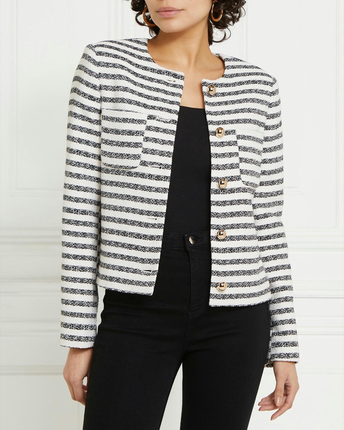 Gallery Mono Stripe Jacket