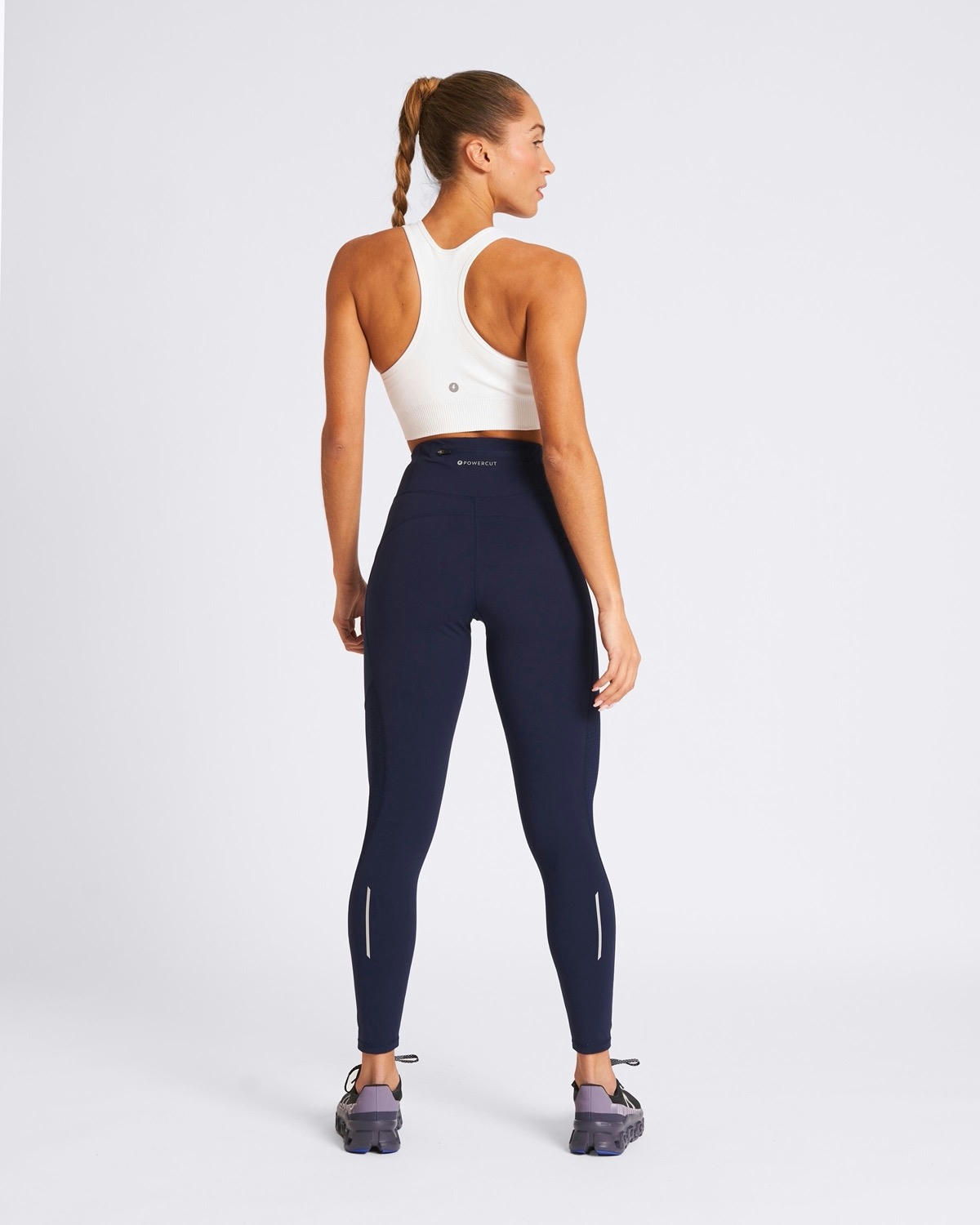Powercut RUNSeries Pace Running Leggings In Navy