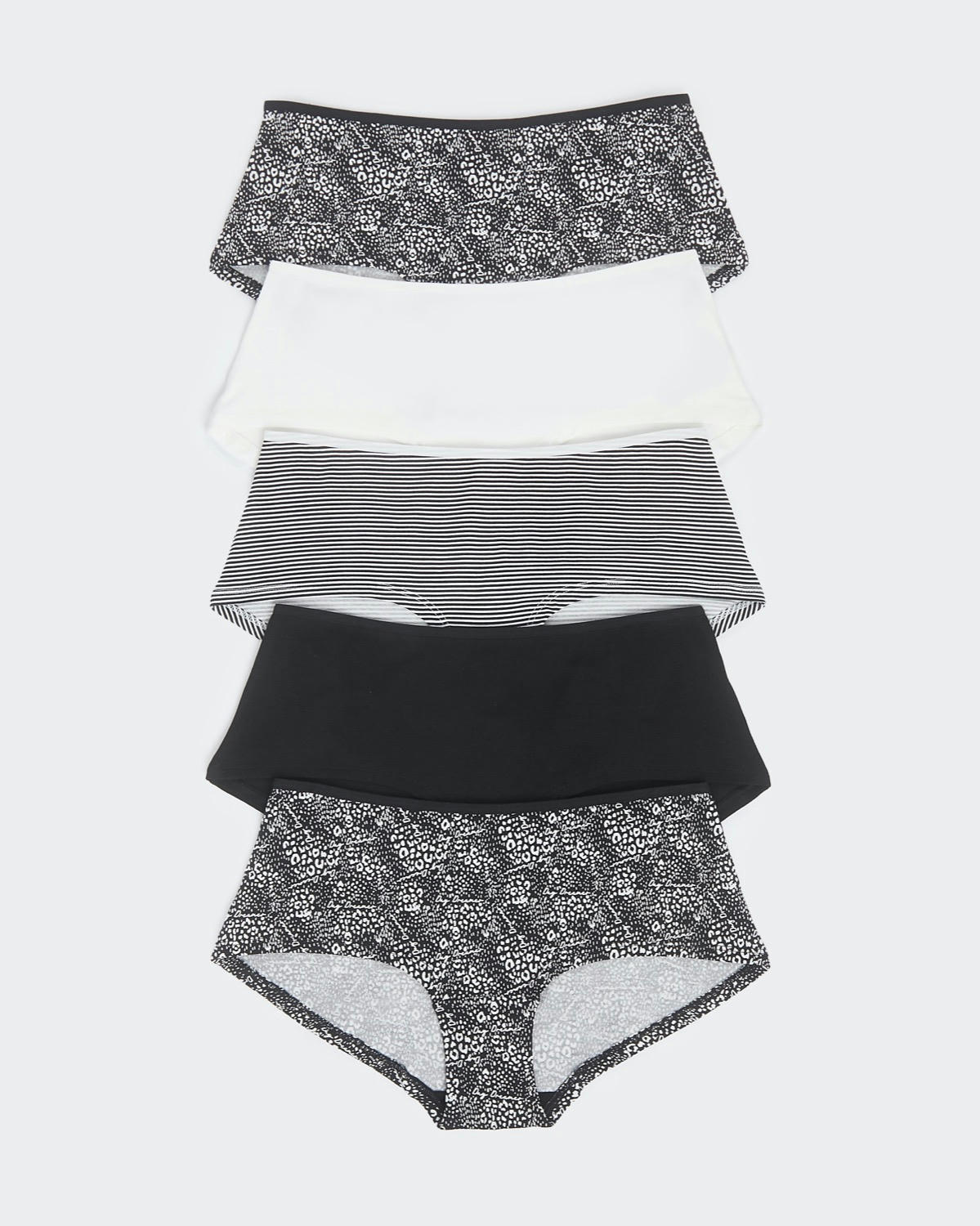 Print Cotton Rich Shorts - Pack of 5