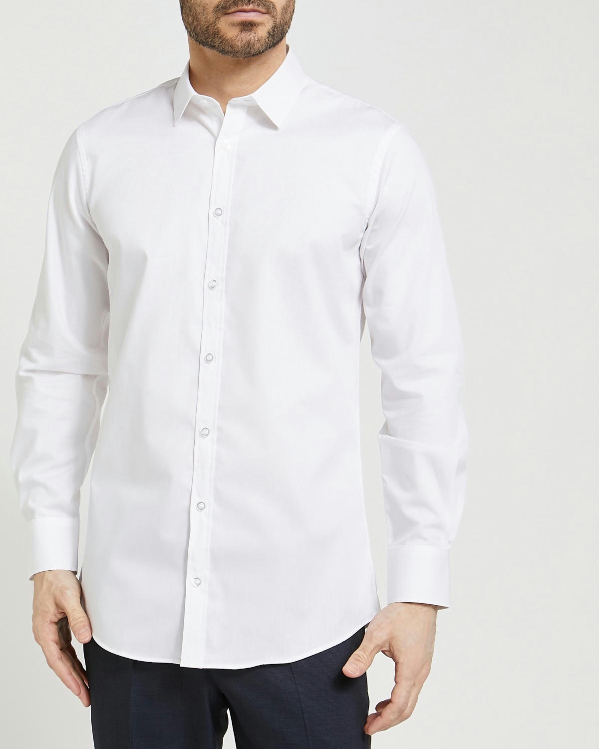 Slim Fit Non-Iron Shirt