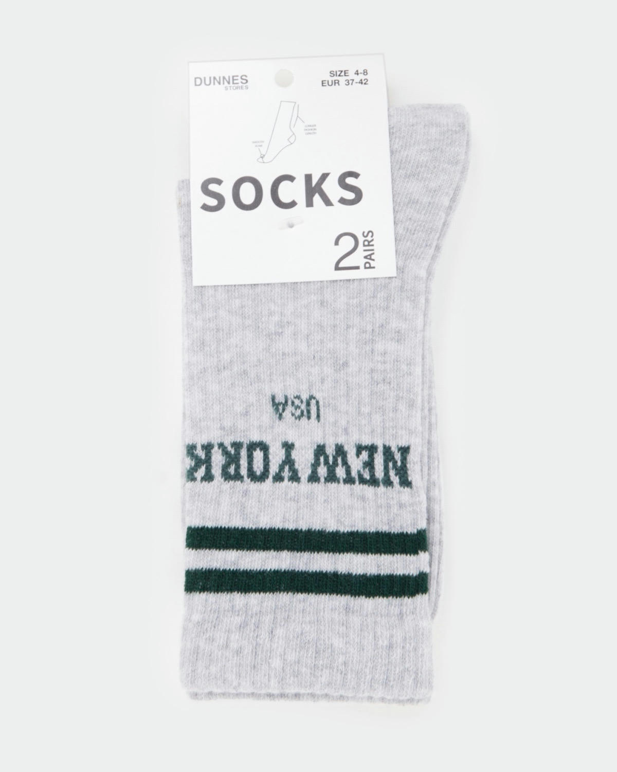 Fashion Stripe Socks - Pack Of 2