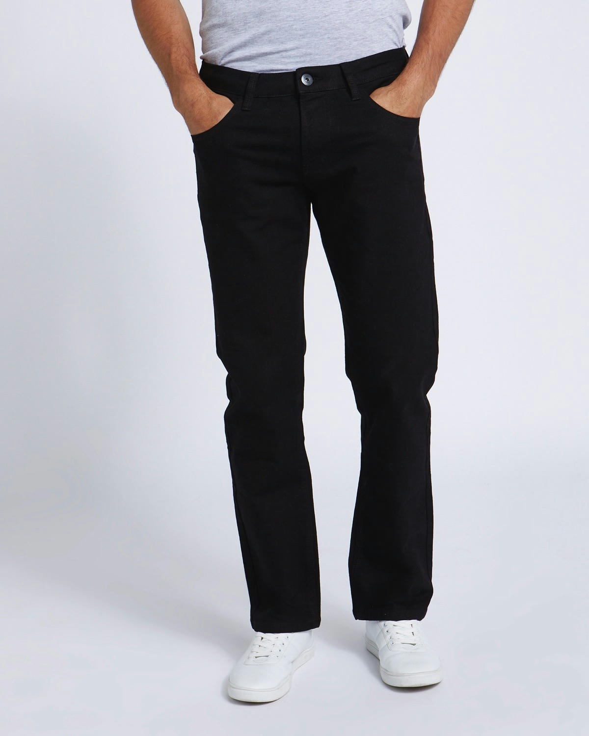 Straight Fit Stretch Jeans