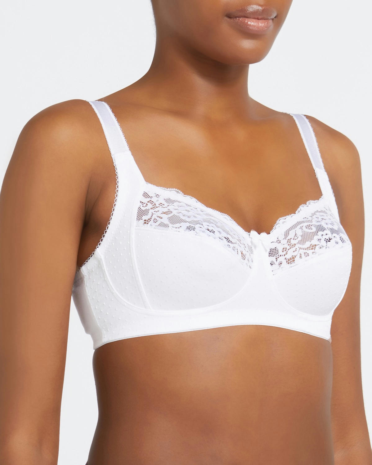 Cotton Rich Total Support Bra
