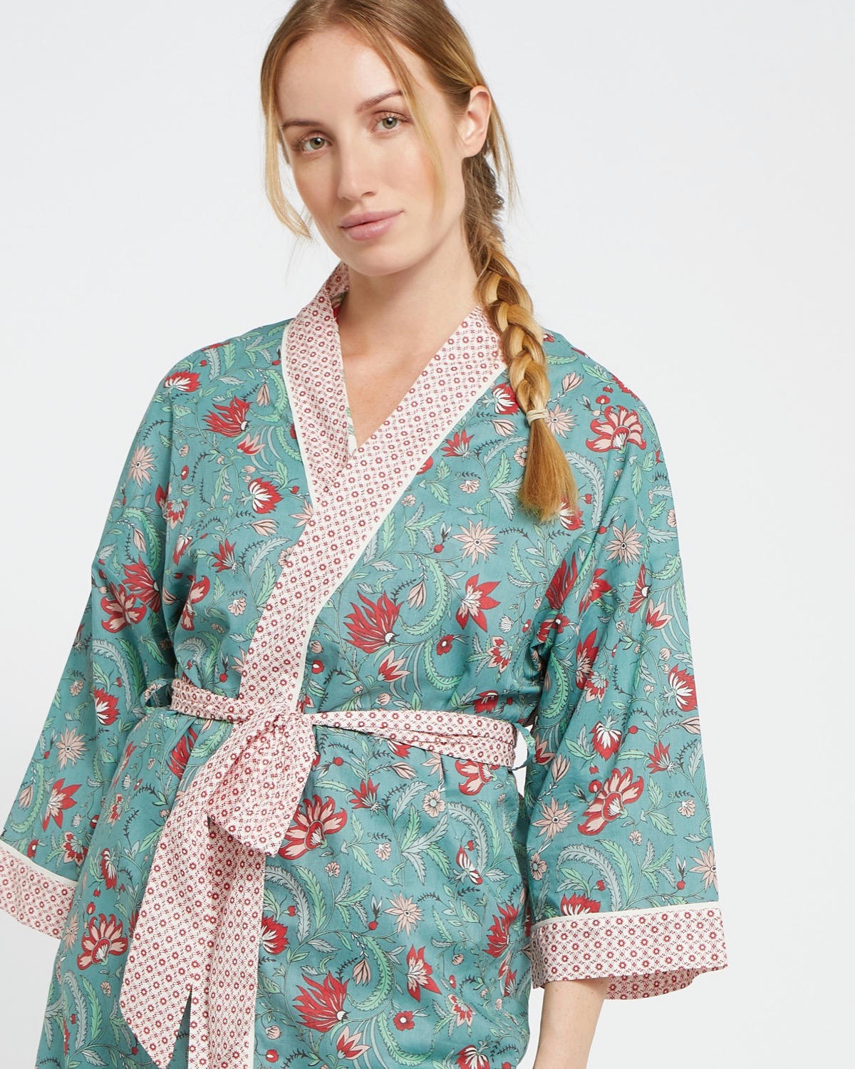 Carolyn Donnelly Eclectic Cotton Kimono
