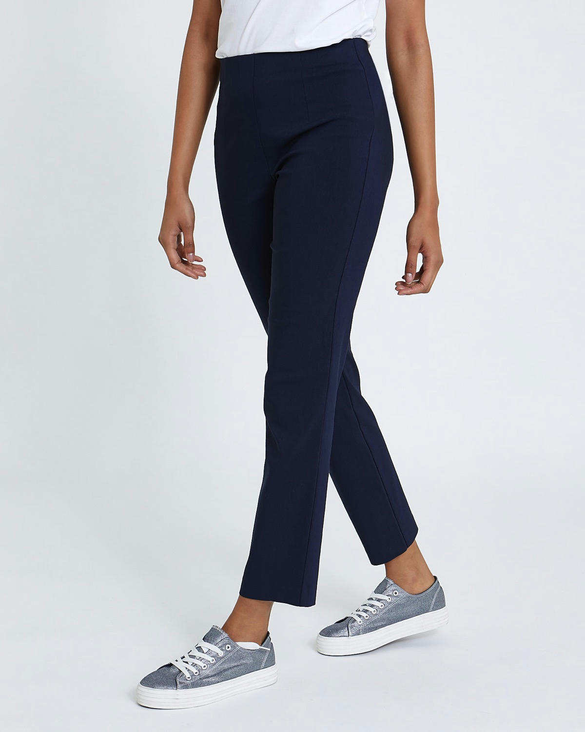Pull On Stretch Trousers