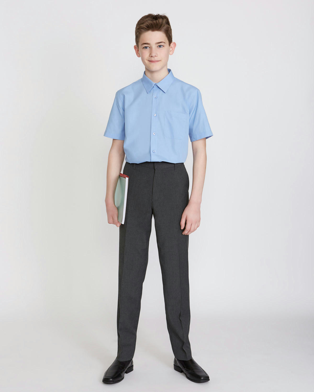 Boys Slim Leg Trousers