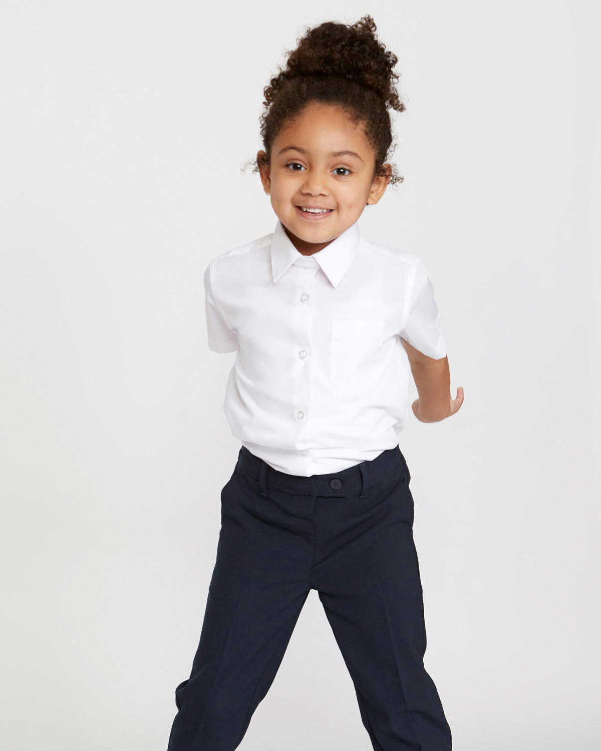 Non-Iron Short-Sleeved Blouses - Pack Of 3