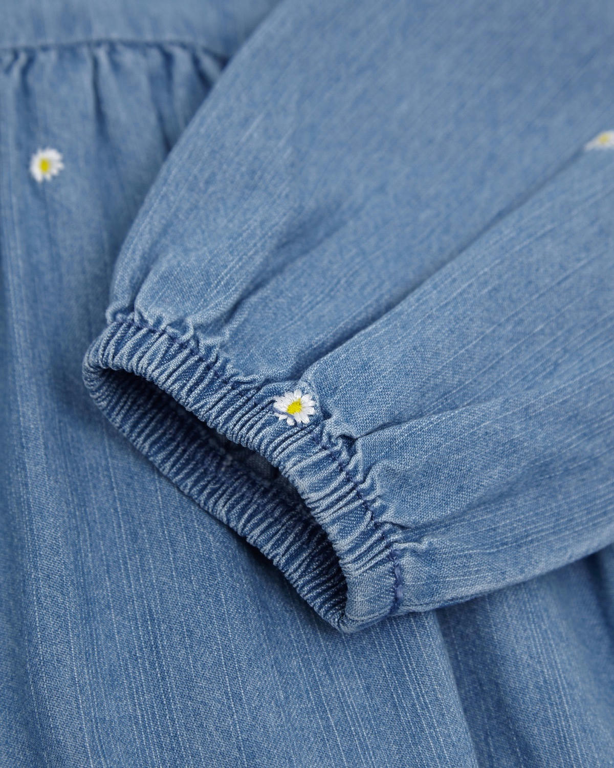 Daisy Embroidered Denim Dress (2-10 years)