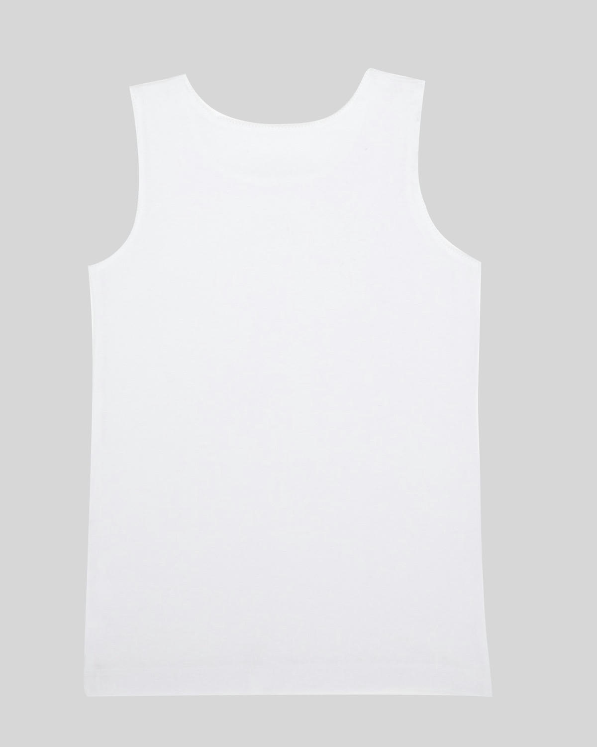 Pure Cotton Rib Vest (Pack Of 4)