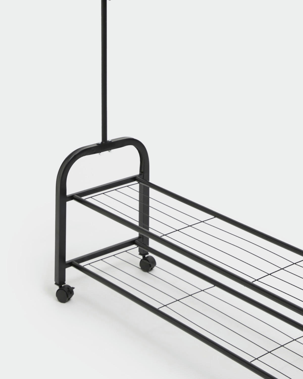 Clothing Rail With Shoe Storage