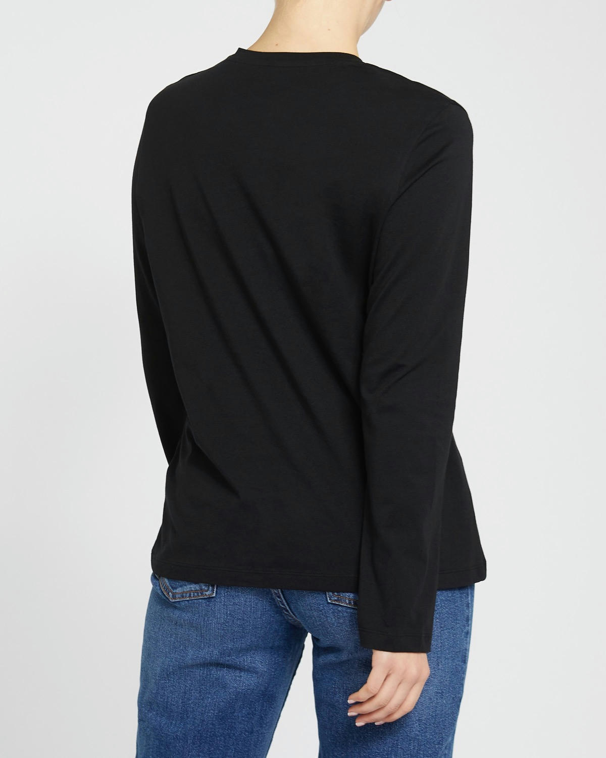 Pure Cotton Long-Sleeved Top