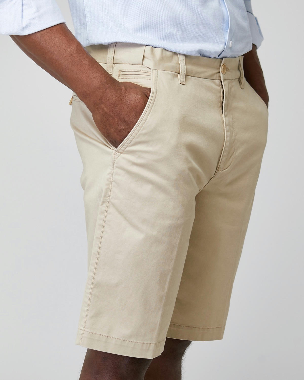 Active Waist Lightweight Stretch Chino Shorts
