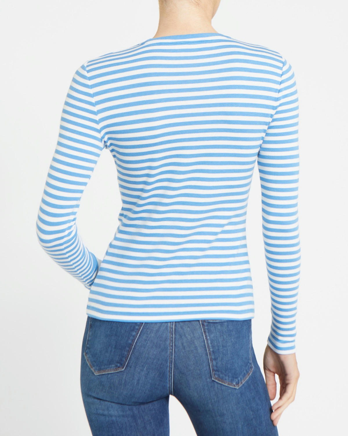Stripe Crew Neck Top
