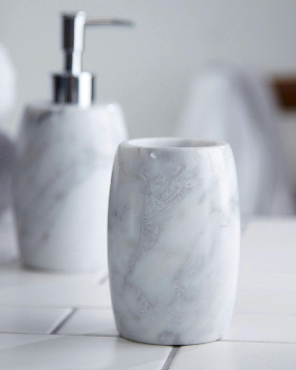 Francis Brennan the Collection Italian Marble Tumbler