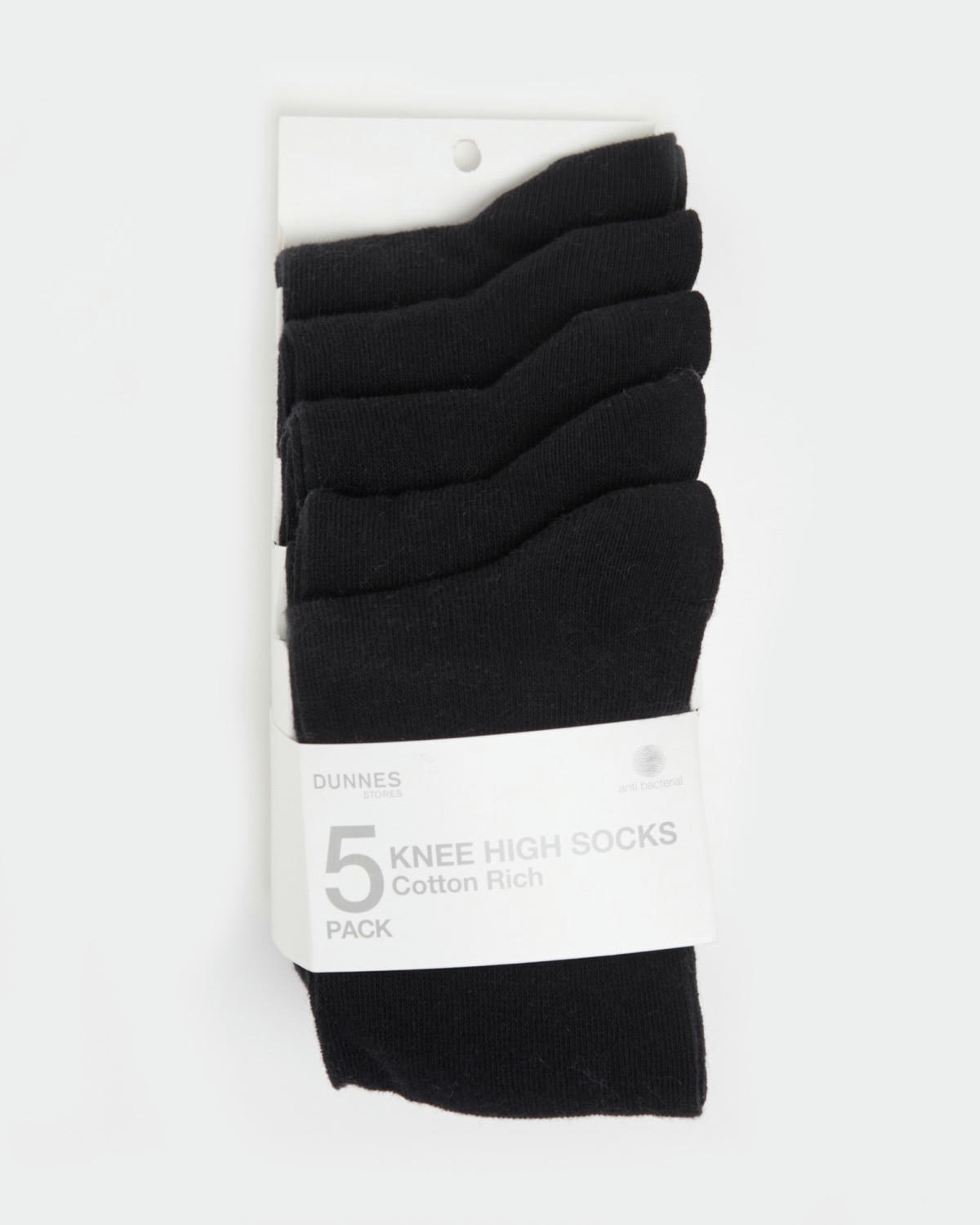 Girls Cotton Rich Knee High Socks - Pack Of 5
