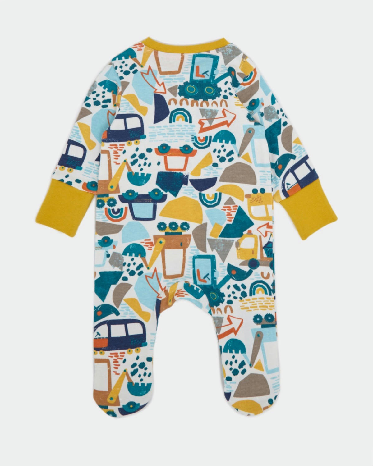 Truck Sleepsuits - Pack Of 2 (Newborn-18 months)
