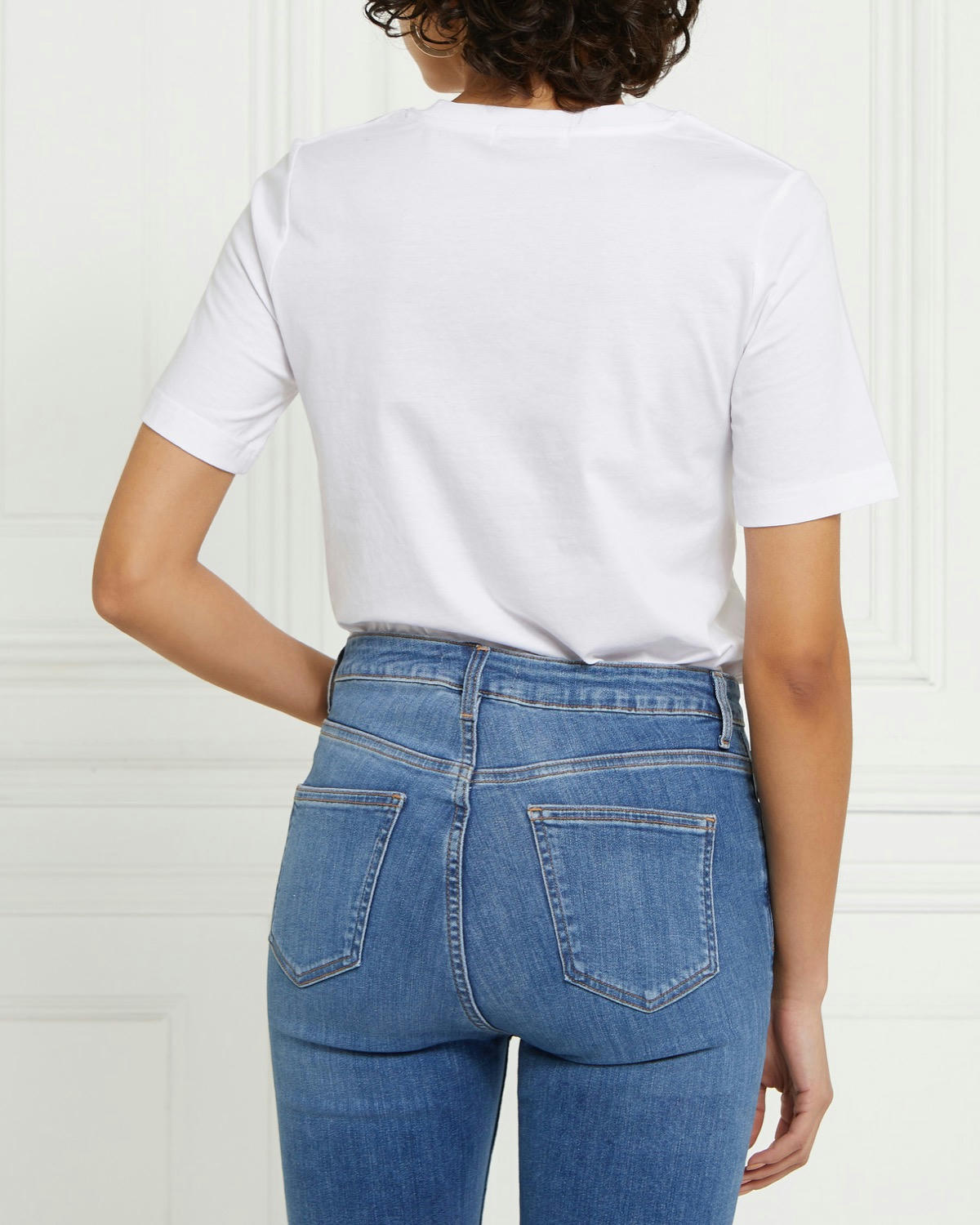 Gallery Mercerised Cotton T-Shirt