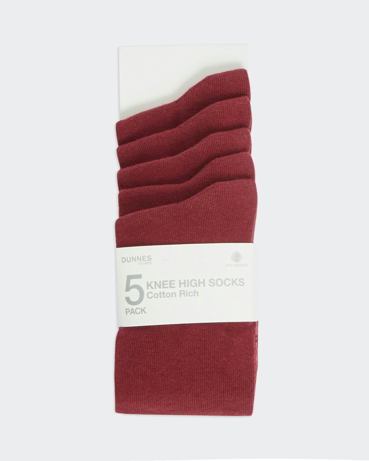 Girls Cotton Rich Knee High Socks - Pack Of 5