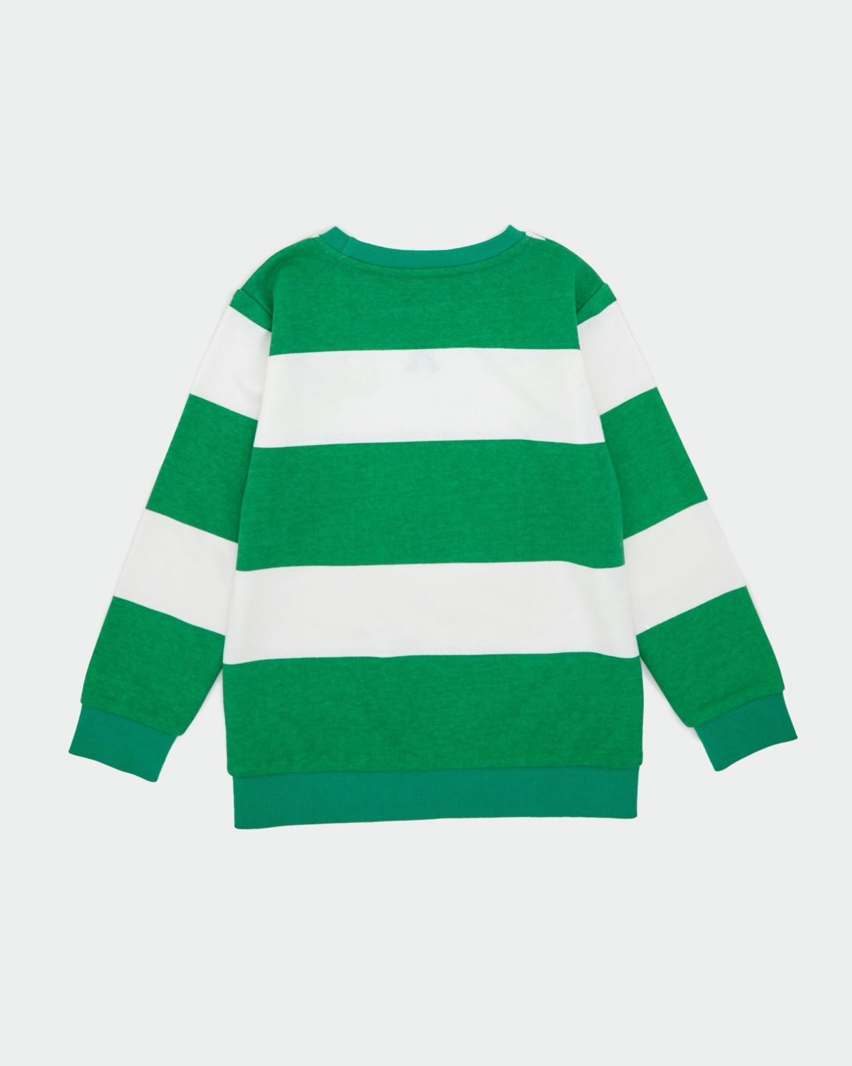 St Patrick's Day Striped Crew Neck Sweatshirt (3-14 Years)
