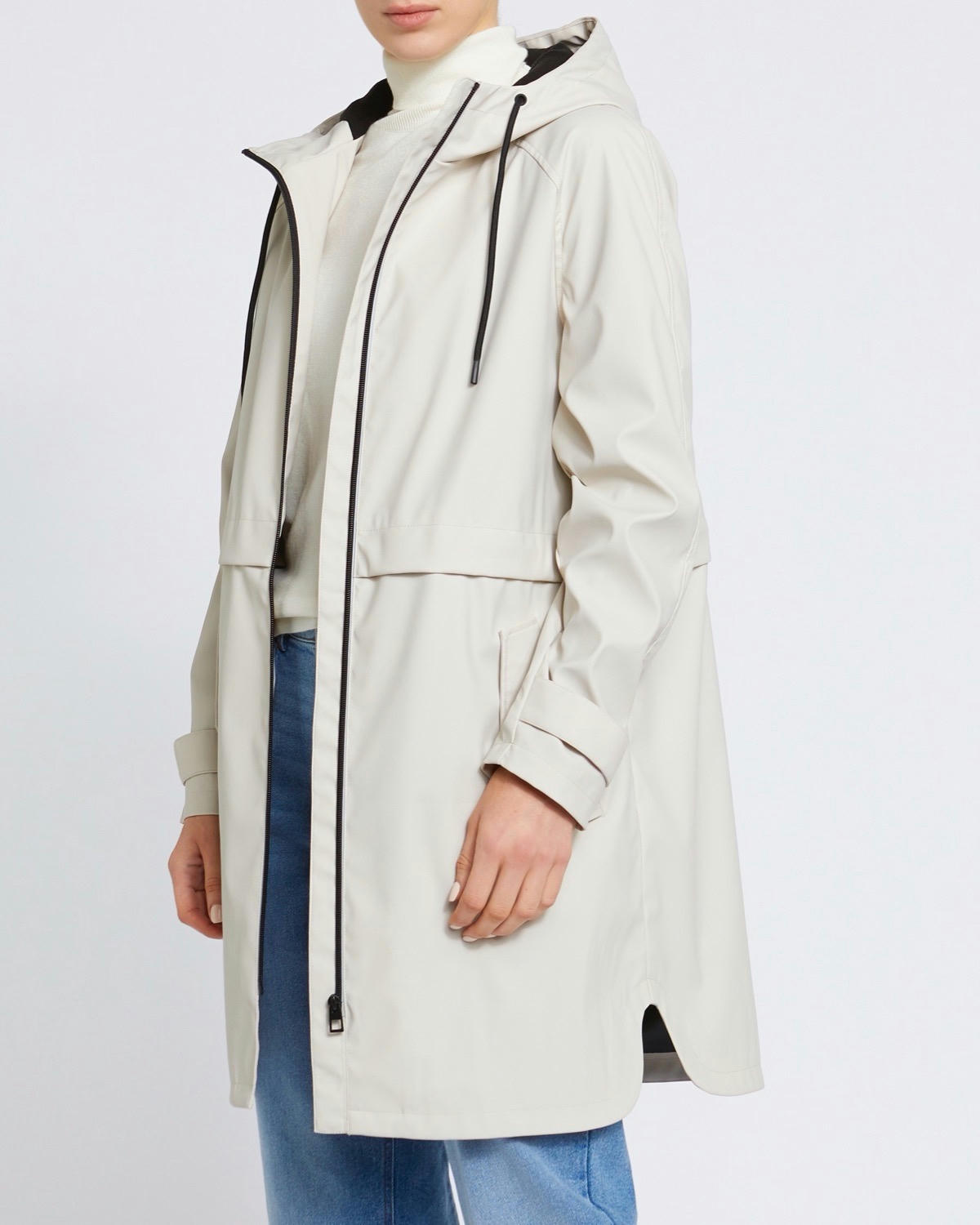 Fleece Lined Raincoat