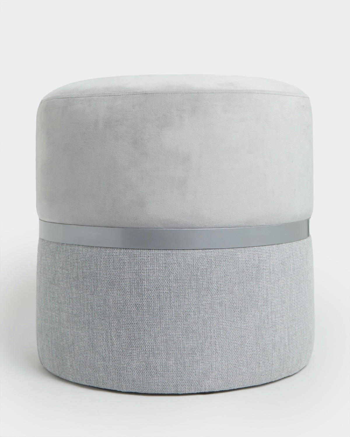 Francis Brennan the Collection Grey Kenmare Small Stool