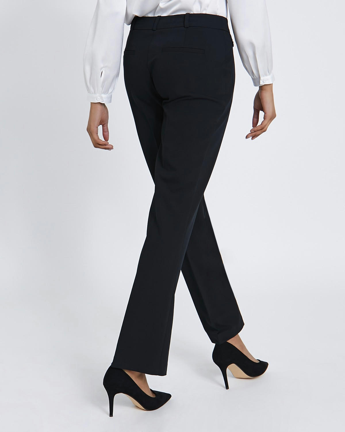 Zip Bootcut Trousers