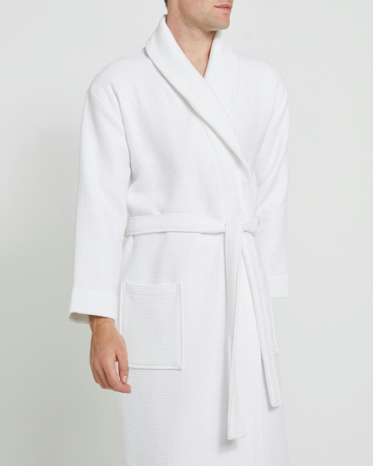 Francis Brennan the Collection Luxury White Hydrocotton Robe