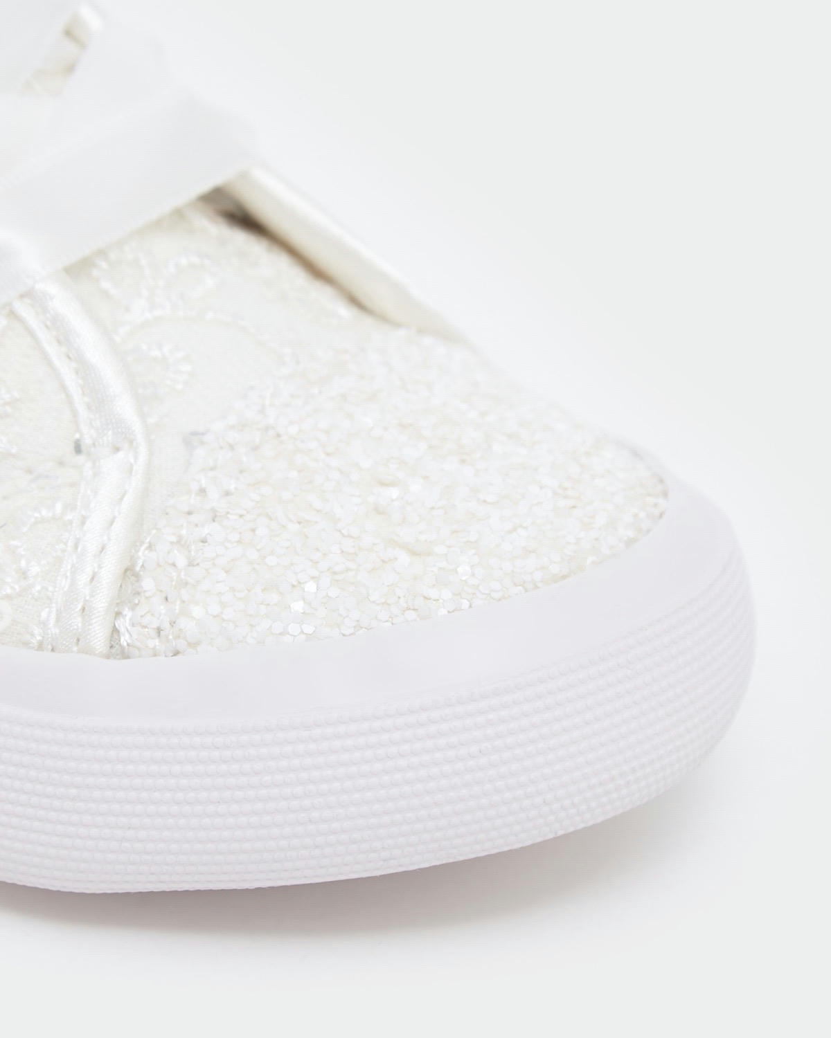 Occasion Canvas Lace-Up Shoes (Size 8-3)