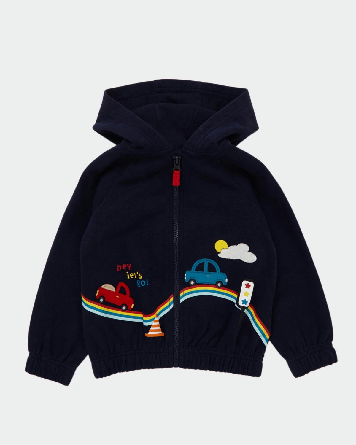 Printed Zip Hoodie (6 months-5 years)