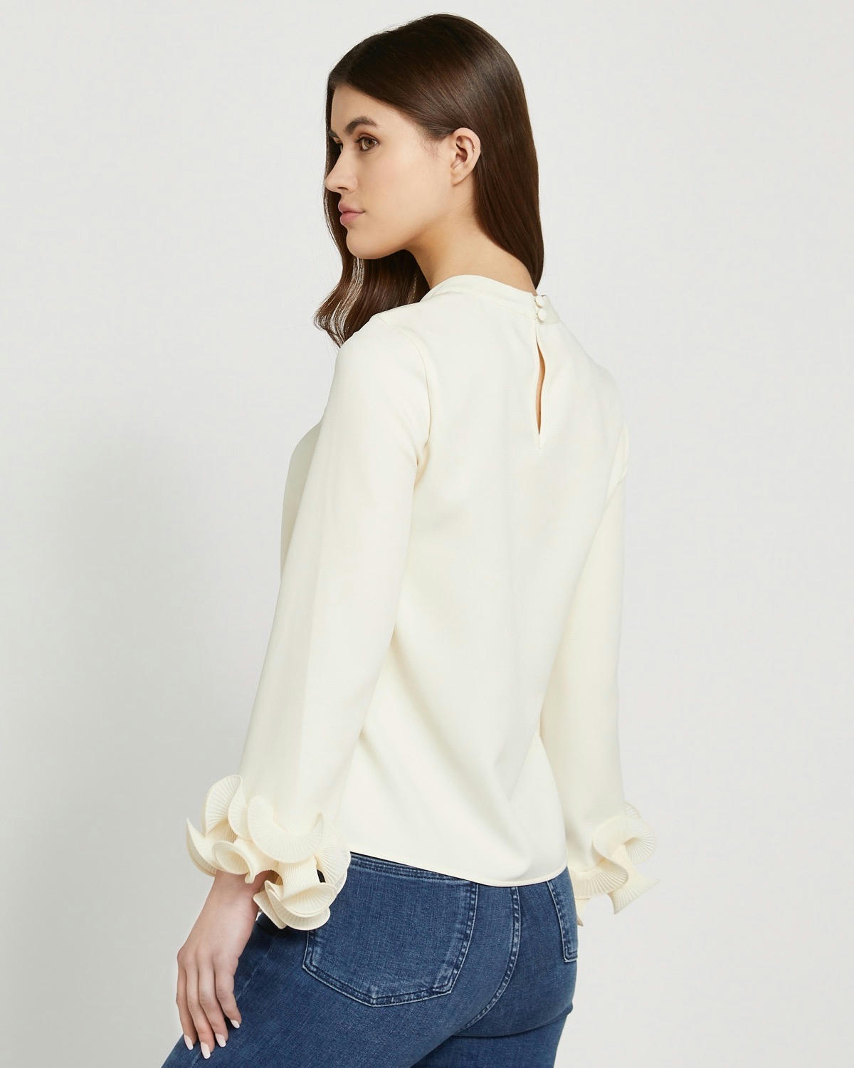 Savida Lily Ruffle Cuff Blouse