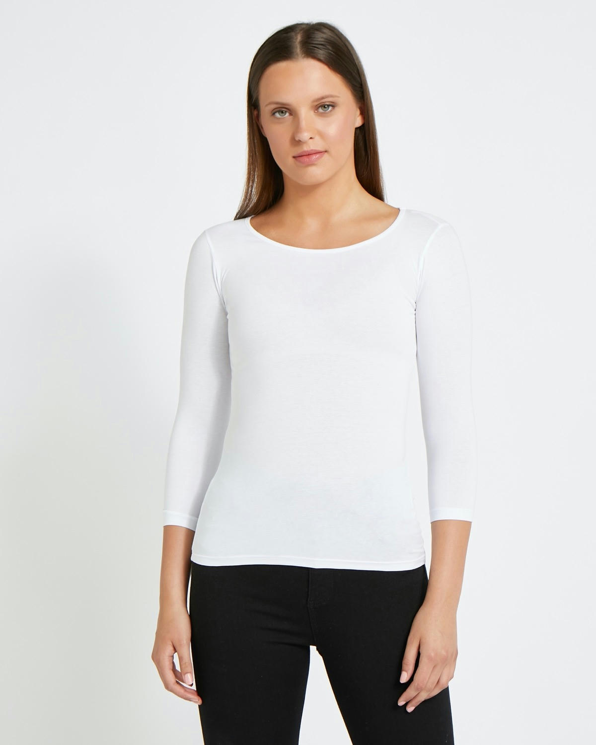 Savida Essential Scoop Neck Top