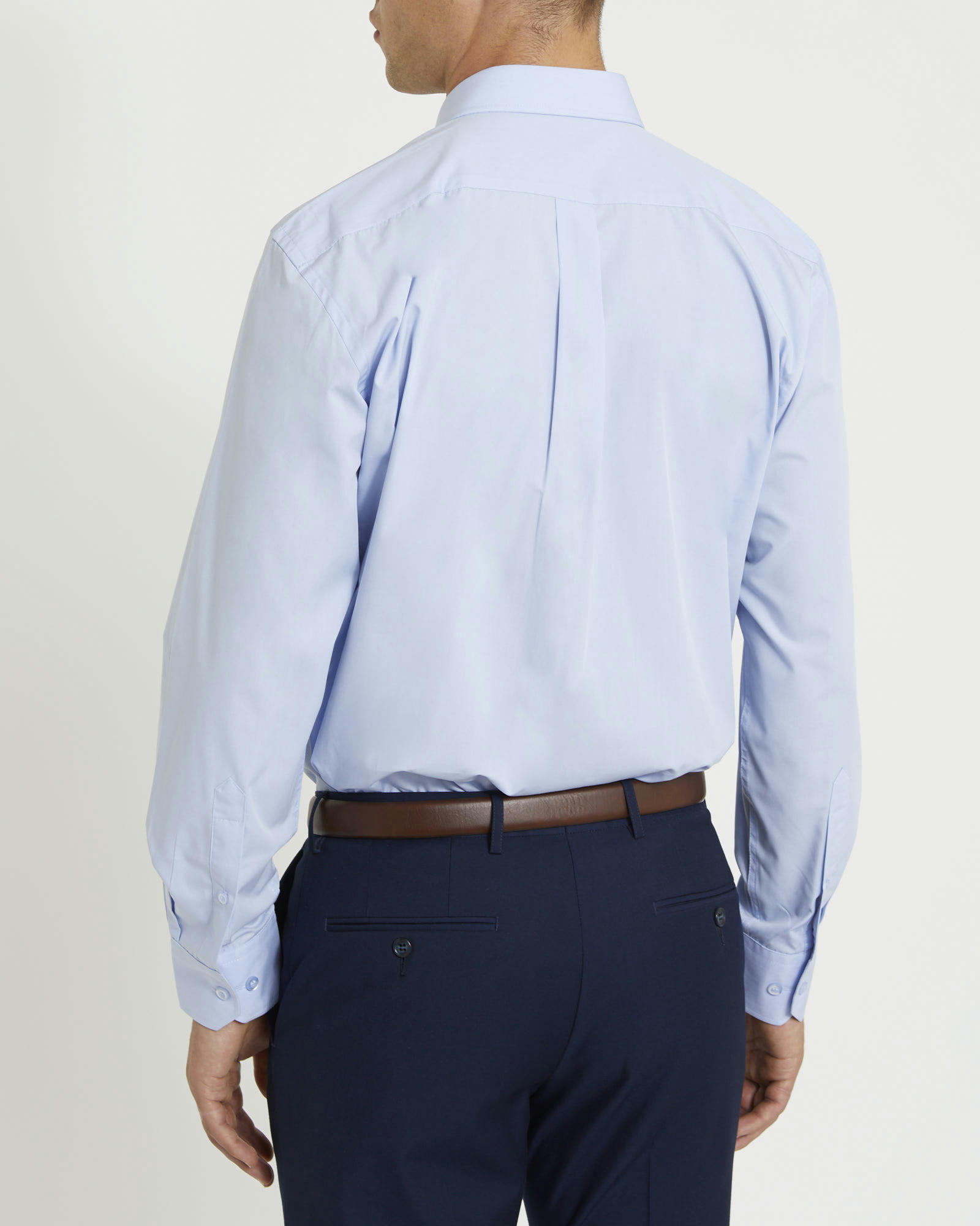 Regular Fit Long-Sleeved Cotton Rich Shirt